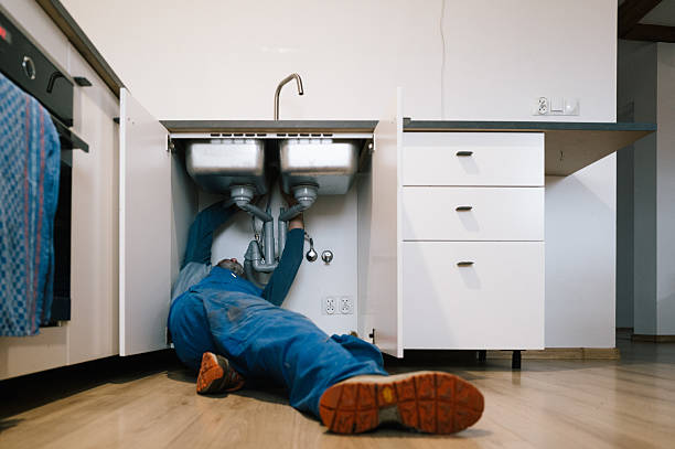 Professional Drain Cleaning technician working in Brandon, FL